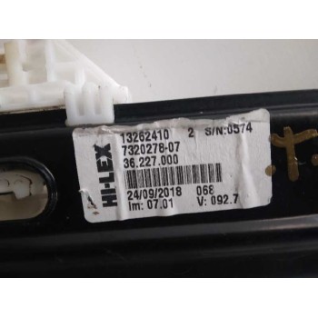 Recambio de elevalunas delantero derecho para mini mini (f56) one d referencia OEM IAM 13262410 5 CABLES 71019003