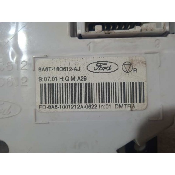 Recambio de mando climatizador para ford fiesta (cb1) ghia referencia OEM IAM 8A6T18C612AJ  