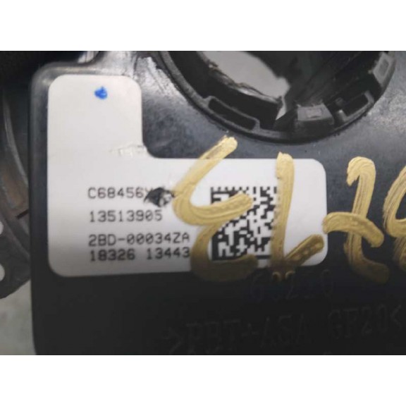 Recambio de anillo airbag para opel mokka x 120 aniversario start/stop referencia OEM IAM 13513905  