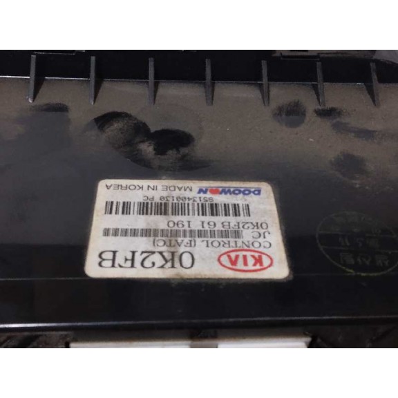 Recambio de mando climatizador para kia carens 2.0 crdi ex monovolumen referencia OEM IAM 0K2FB61190  