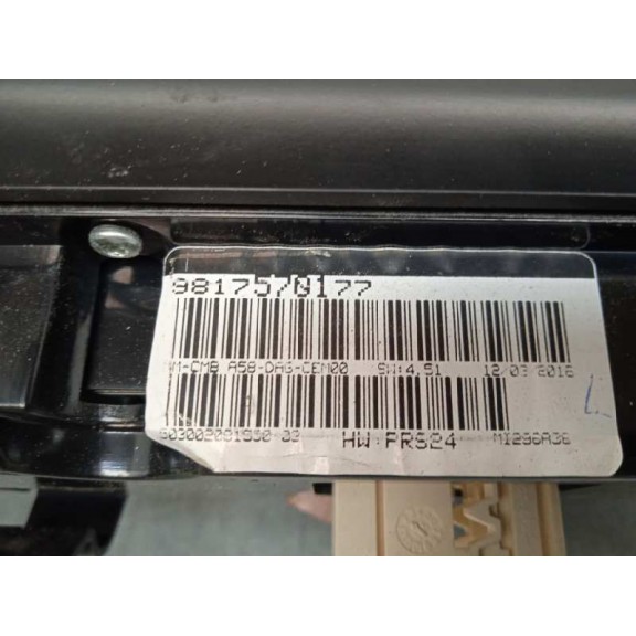 Recambio de cuadro instrumentos para citroën c3 picasso collection referencia OEM IAM 9817570177  