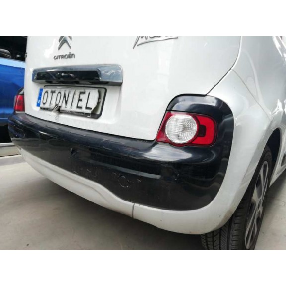 Recambio de paragolpes trasero para citroën c3 picasso collection referencia OEM IAM  BLANCO 