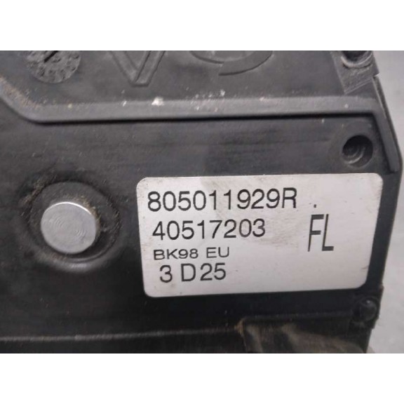 Recambio de cerradura puerta delantera izquierda para renault clio iv 0.9 referencia OEM IAM 805011929R 4 PINES 