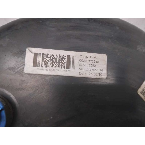 Recambio de servofreno para fiat ducato caravana referencia OEM IAM 0204051290 51837324 