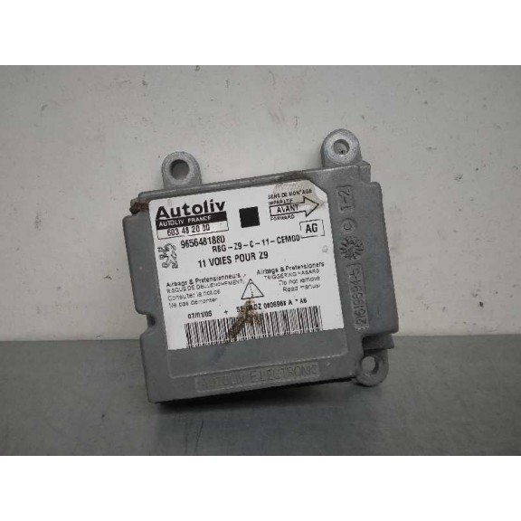 Recambio de centralita airbag para peugeot 607 (s2) básico referencia OEM IAM 9656481880  