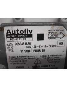 Recambio de centralita airbag para peugeot 607 (s2) básico referencia OEM IAM 9656481880   2