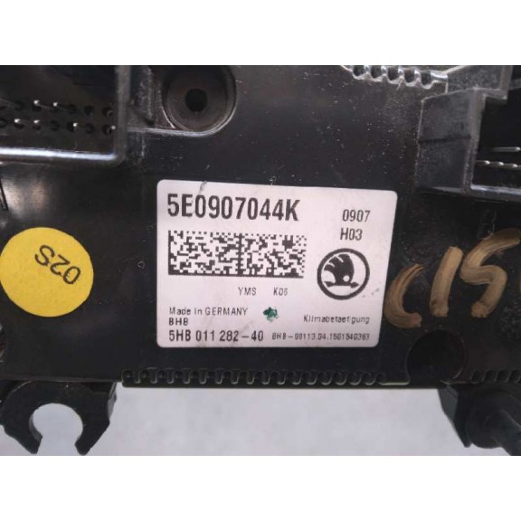 Recambio de mando climatizador para skoda octavia combi (5e5) style referencia OEM IAM 5E0907044K  