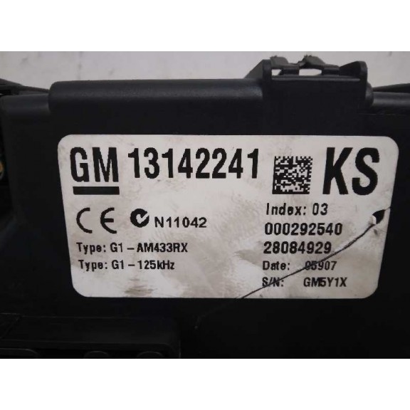 Recambio de centralita bsi para opel corsa d enjoy referencia OEM IAM 13142241  