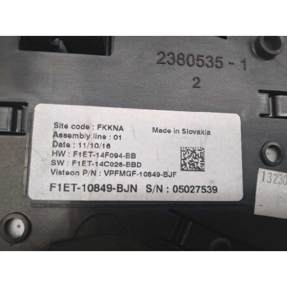 Recambio de cuadro instrumentos para ford focus lim. business referencia OEM IAM F1ET10849BJN  