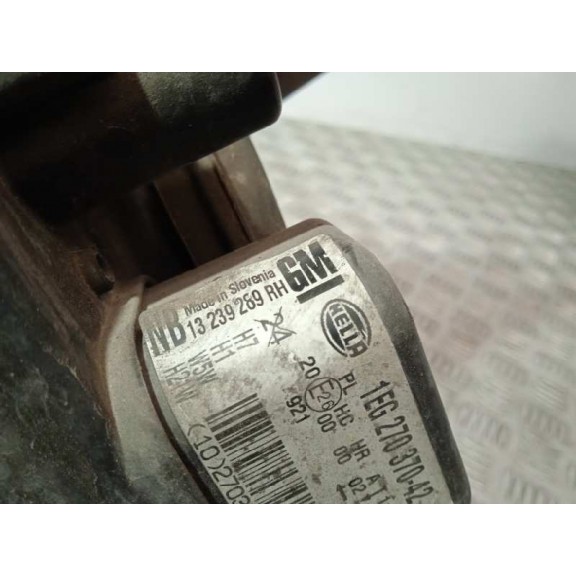 Recambio de faro derecho para opel astra h ber. edition referencia OEM IAM 13239269  