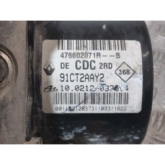 Recambio de abs para renault laguna grandtour iii 2.0 dci diesel cat referencia OEM IAM 476602071R  