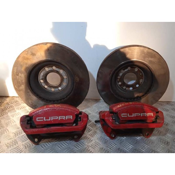 Recambio de kit de frenos para seat leon (5f1) cupra 300 referencia OEM IAM  PINZAS Y DISCOS DELANTEROS BREMBO
