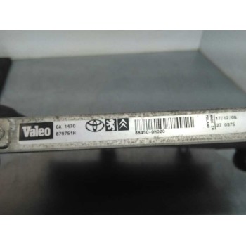 Recambio de condensador / radiador aire acondicionado para toyota aygo (kgb/wnb) connect referencia OEM IAM 884500H020 884500H02