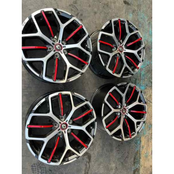 Recambio de juego llantas para renault megane iv berlina 5p r.s. trophy referencia OEM IAM 8.5JX19CHET54 X4 1 LLANTA TOCADA,VER 