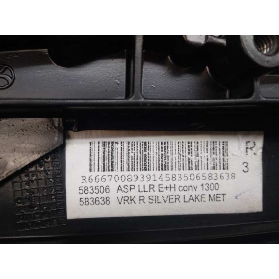 Recambio de retrovisor derecho para opel astra j lim. selective referencia OEM IAM  5 PINES NO ABATIBLE