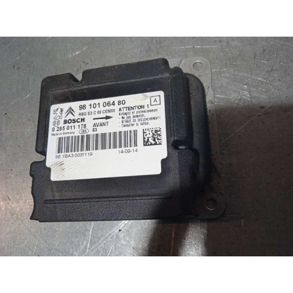 Recambio de centralita airbag para citroën c4 cactus feel referencia OEM IAM 9810106480 0285011178 9810106480