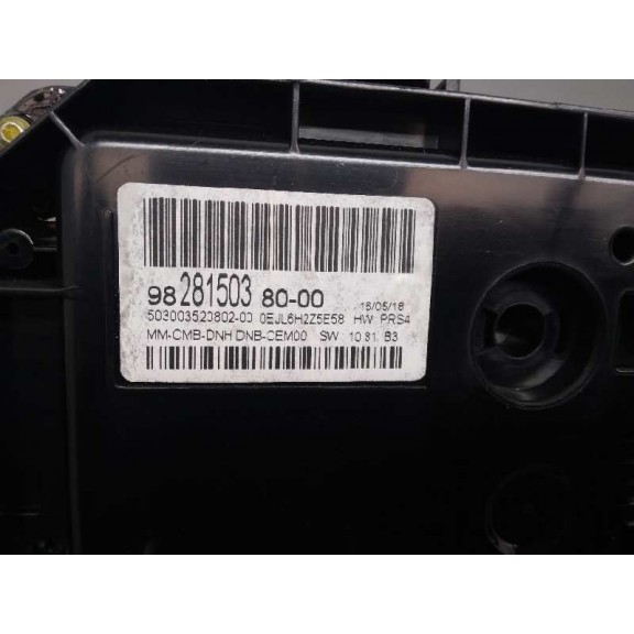 Recambio de cuadro instrumentos para peugeot 5008 gt referencia OEM IAM 982815038000  