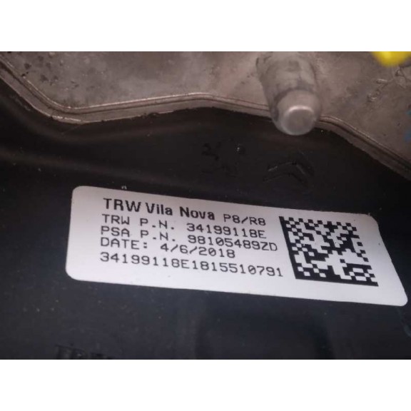 Recambio de volante para peugeot 5008 gt referencia OEM IAM 98105489ZD 34199118E MUY BIEN