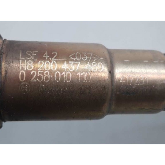Recambio de sonda lambda para renault clio iv technofeel referencia OEM IAM 8200437489 4 PINES 