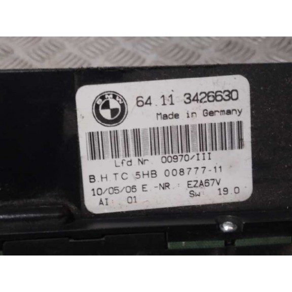 Recambio de mando climatizador para bmw x3 (e83) 2.0 16v diesel cat referencia OEM IAM 64113426630  