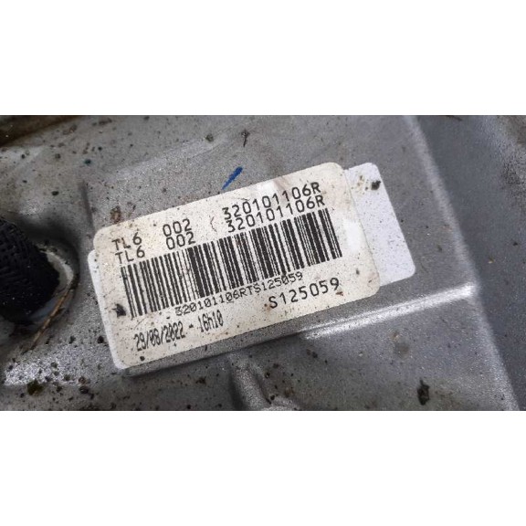 Recambio de caja cambios para renault megane iv grandtour limited referencia OEM IAM TL6002 ENTREGA CASCO 6V 171KM