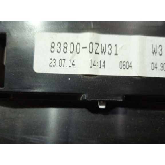 Recambio de cuadro instrumentos para toyota auris hybrid active referencia OEM IAM 838000ZW31  240KMH--