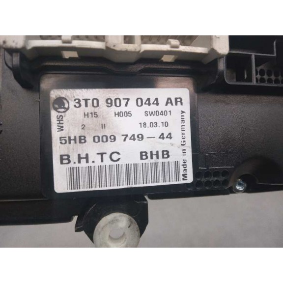 Recambio de mando climatizador para skoda superb combi (3t5) 2.0 tdi dpf referencia OEM IAM 3T0907044R  