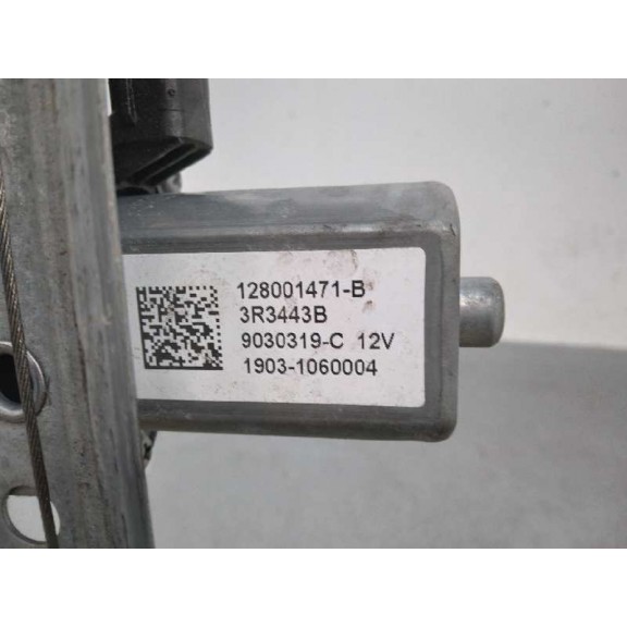 Recambio de elevalunas delantero derecho para dacia lodgy 1.6 sce cat referencia OEM IAM 128001471B ELÉCTRICO 2 PINES