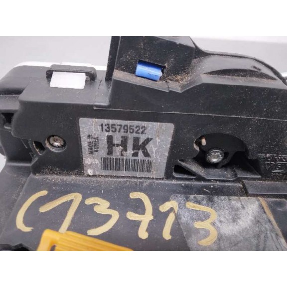 Recambio de cerradura puerta delantera izquierda para opel mokka x 120 aniversario start/stop referencia OEM IAM 13579522 6 CABL