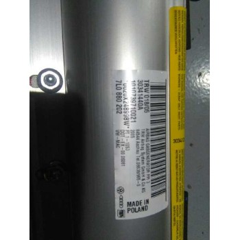 Recambio de airbag delantero derecho para volkswagen touareg (7la) referencia OEM IAM 7L0880202 MATERIAL NUEVO 