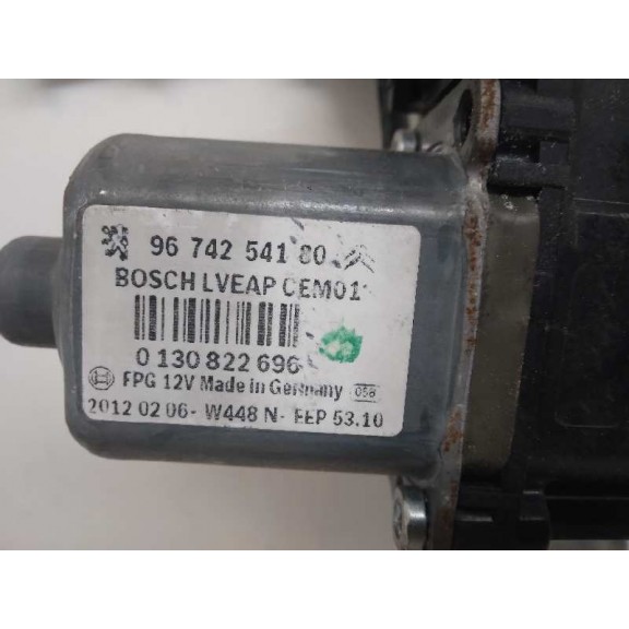 Recambio de elevalunas delantero derecho para peugeot 208 allure referencia OEM IAM 9674254180 ELÉCTRICO 6 PINES 5P