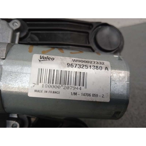 Recambio de motor limpia trasero para peugeot 208 allure referencia OEM IAM 9673251380 W000027332 3 PINS