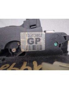 Recambio de cerradura puerta delantera derecha para opel insignia berlina cosmo referencia OEM IAM 133736 5 PINES  2