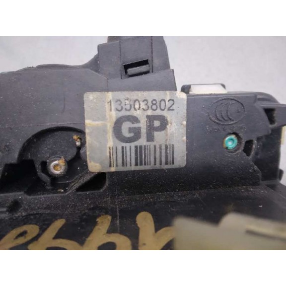 Recambio de cerradura puerta delantera derecha para opel insignia berlina cosmo referencia OEM IAM 133736 5 PINES 