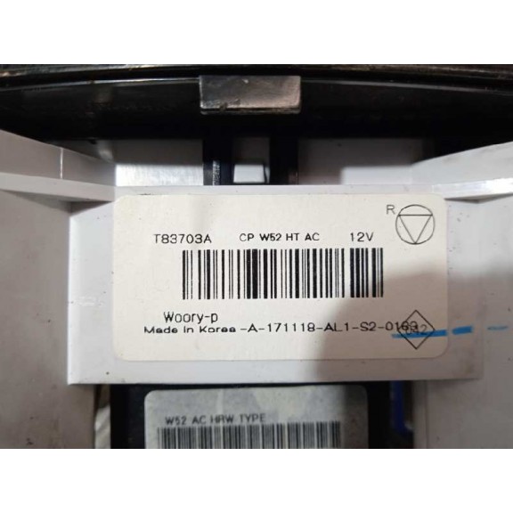 Recambio de mando calefaccion / aire acondicionado para dacia sandero 0.9 tce cat referencia OEM IAM T83703A  