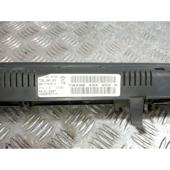 Recambio de cuadro instrumentos para renault grand scenic 1.9 dci (130cv) referencia OEM IAM 8200494955A P8200494955A 