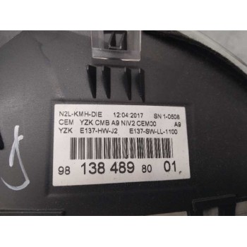 Recambio de cuadro instrumentos para peugeot 208 active referencia OEM IAM 9813848980 9813848980 