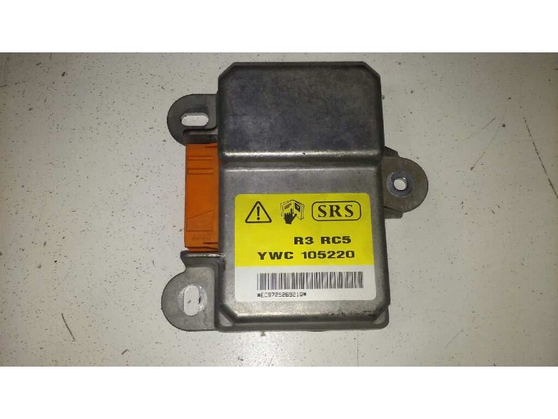 Recambio de centralita airbag para mg serie 200 rf referencia OEM IAM R3RC5 YWC105220 