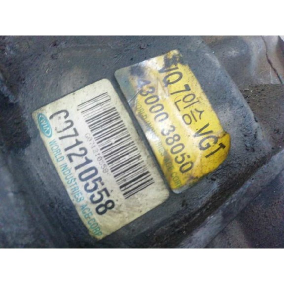 Recambio de caja cambios para kia carnival 2.9 crdi vgt active referencia OEM IAM 4300038050 5V 78.081KM MANUAL