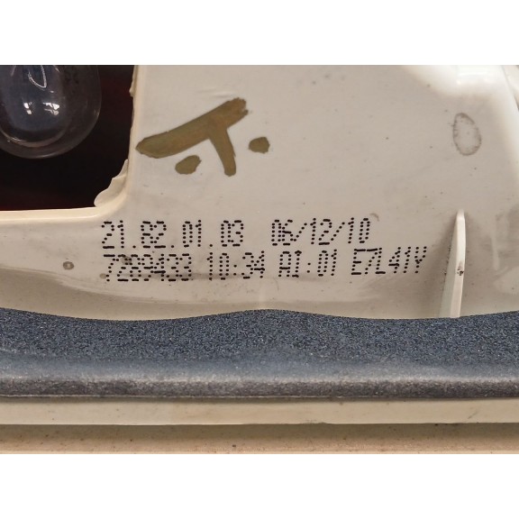 Recambio de piloto trasero izquierdo interior para bmw serie 3 touring (e91) 318d referencia OEM IAM 7289433  