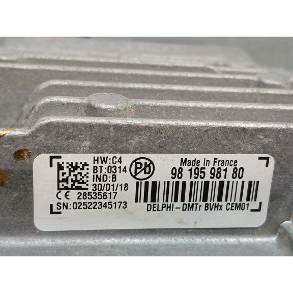 Recambio de modulo electronico para citroën c4 picasso feel referencia OEM IAM 9819598180  