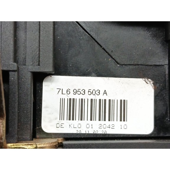 Recambio de mando luces para volkswagen touareg (7la) tdi r5 referencia OEM IAM 7l6953549b  con mando limpia