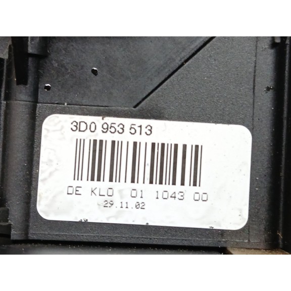 Recambio de mando luces para volkswagen touareg (7la) tdi r5 referencia OEM IAM 7l6953549b  con mando limpia