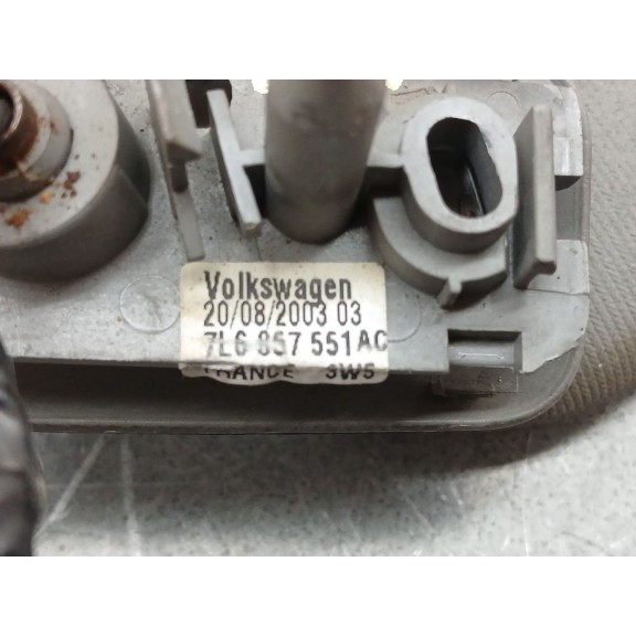 Recambio de parasol derecho para volkswagen touareg (7la) tdi r5 referencia OEM IAM 7l6857551ac  