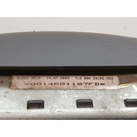 Recambio de airbag delantero izquierdo para volkswagen touareg (7la) tdi r5 referencia OEM IAM 7l6880201ag  
