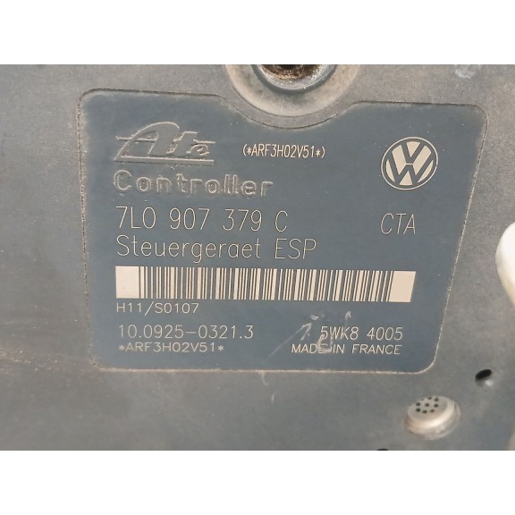 Recambio de abs para volkswagen touareg (7la) tdi r5 referencia OEM IAM 7l0614111d  