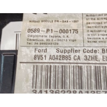 Recambio de kit airbag para ford b-max (jk) 1.0 ecoboost referencia OEM IAM AV11P045F16AA  