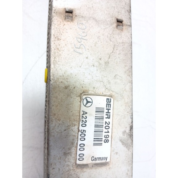 Recambio de intercooler para mercedes-benz clase s (w220) berlina 320 cdi (220.026) referencia OEM IAM a2205000000  