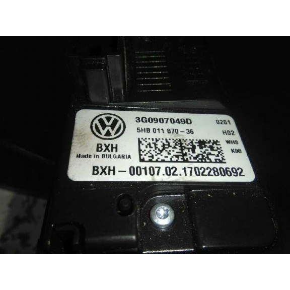 Recambio de mando climatizador para volkswagen tiguan advance bmt referencia OEM IAM 3G0907049D  TRASERO