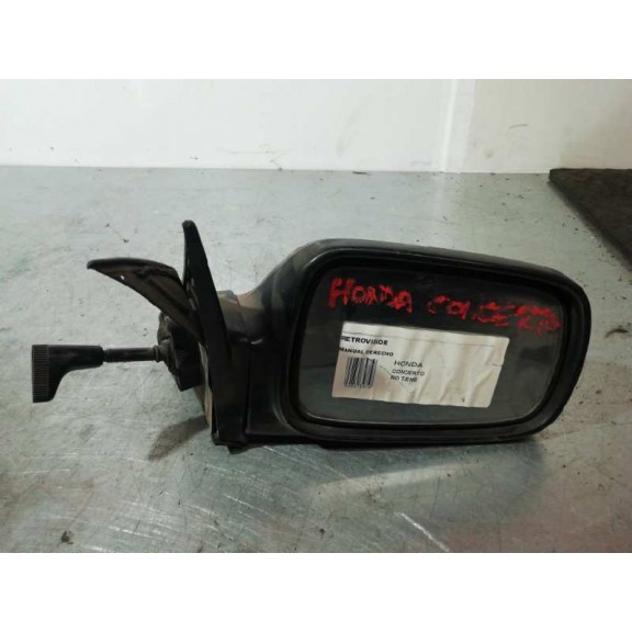 Recambio de retrovisor derecho para honda concerto (hw) referencia OEM IAM  G-03-01-01 NEGRO